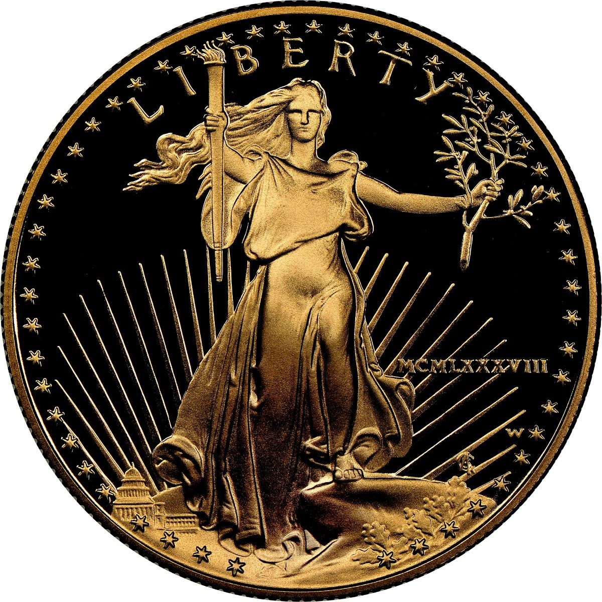 1988\u00201\u0020oz\u0020American\u0020Gold\u0020Eagle\u0020Proof\u0020Coin