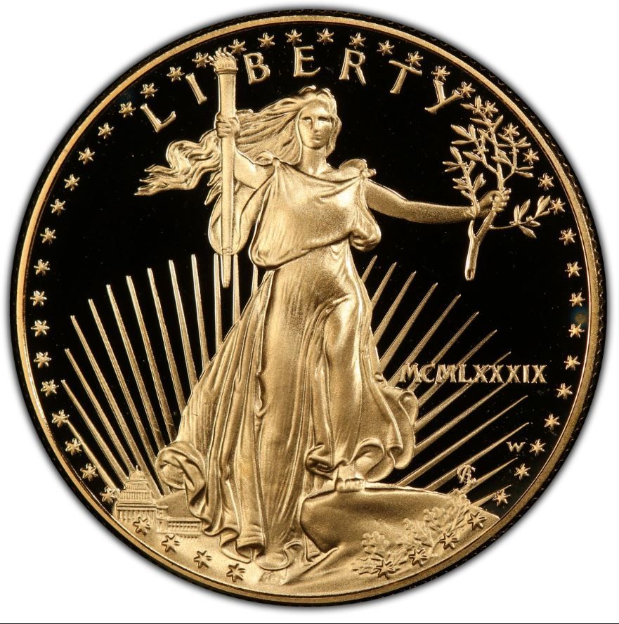 1989\u00201\u0020oz\u0020American\u0020Gold\u0020Eagle\u0020Proof\u0020Coin