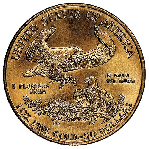 1999 1 oz American Gold Eagle Coin BU