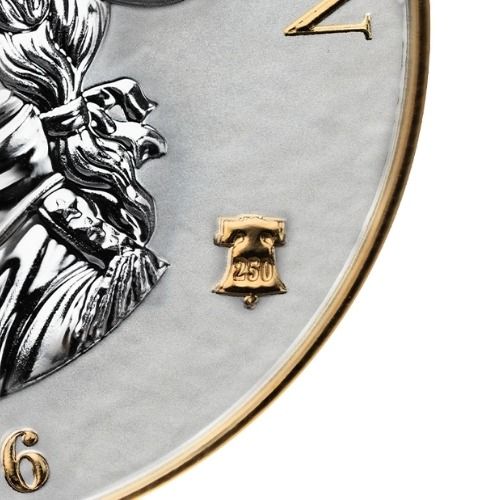 2026 1 oz George Washington Gilded Silver Coin - Commander Series