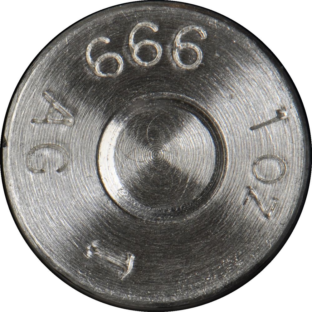 1 oz Silver Bullion Bullet .45 Caliber Replica