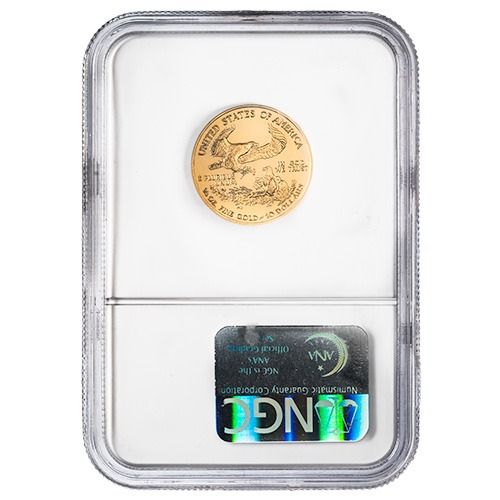 Buy 2004 NGC MS-70 1/4 oz American Gold Eagle Coin | SD Bullion