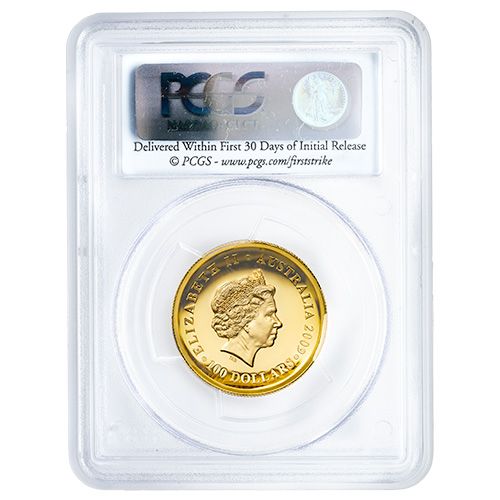 2009 PCGS PR-70 First Strikes 1 oz Australian Koala High Relief Proof Gold Coin