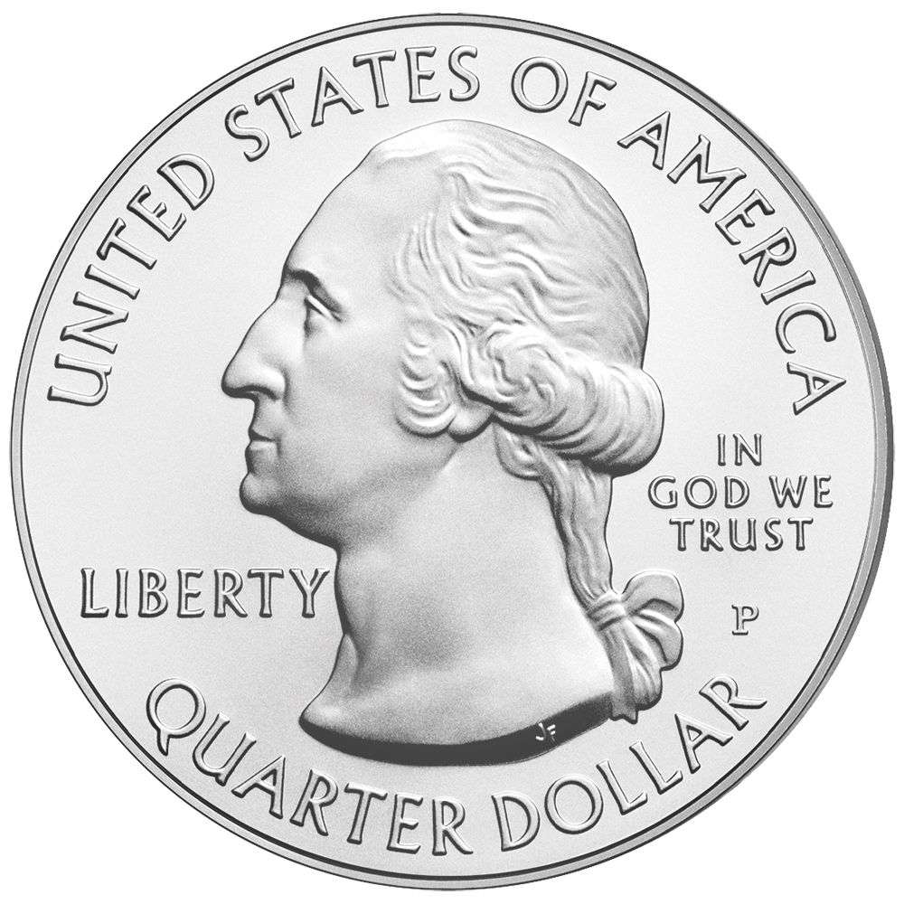 2010 Hot Springs ATB 5 oz Burnished Silver Coin - America The Beautiful