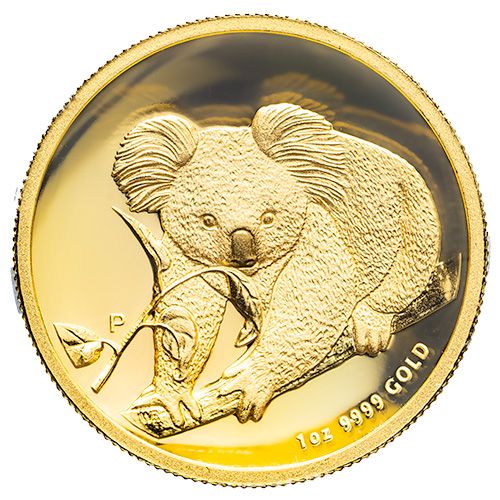 2010 PCGS PR-69 First Strikes 1 oz Australian Koala High Relief Proof Gold Coin with Box and COA