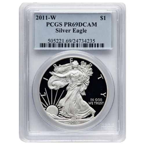 2011\u0020PCGS\u0020PR\u002D69\u00201\u0020oz\u0020American\u0020Silver\u0020Eagle\u0020Proof\u0020Coin
