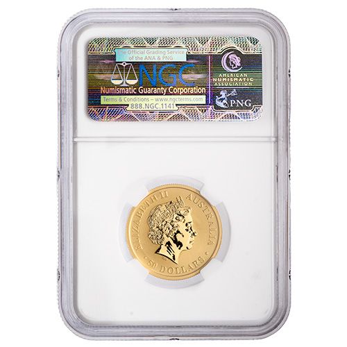 Buy 2012 1/2 oz NGC MS-70 Early Release Australian Kangaroo Gold
