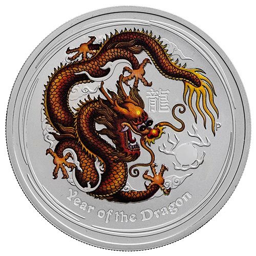 Buy 2012 1 oz Australian Lunar Series II - Year of the Dragon