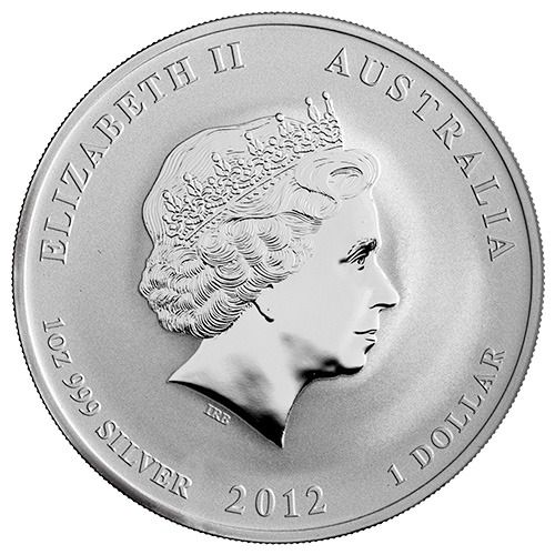 Buy 2012 1 oz Australian Lunar Series II - Year of the Dragon