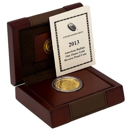 2013\u002DW\u00201\u0020oz\u0020American\u0020Gold\u0020Buffalo\u0020Reverse\u0020Proof\u0020Coin\u0020with\u0020Box\u0020and\u0020COA
