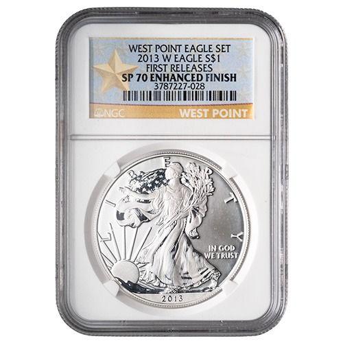 2013-W NGC SP-70 Enhanced Finish & PF-70 Reverse Proof First