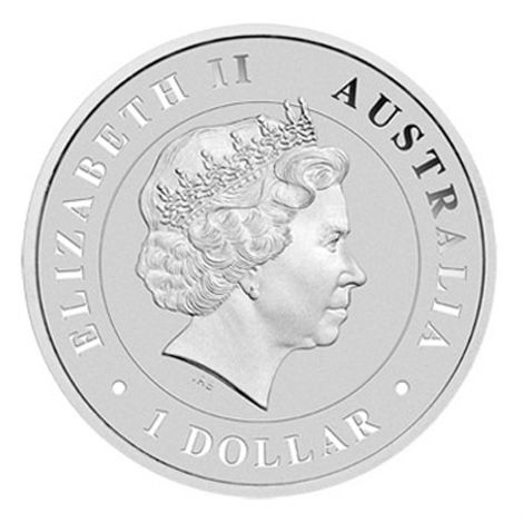 2014 Australian Saltwater Crocodile Silver 1 oz BU Perth Mint