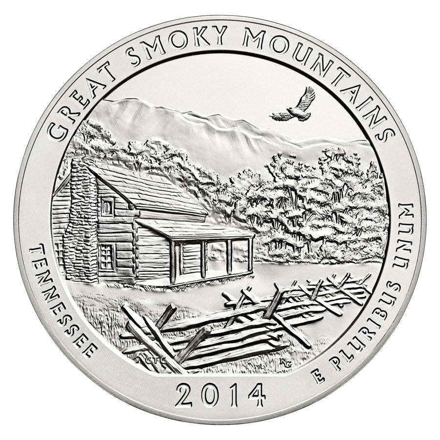2014\u0020Great\u0020Smoky\u0020Mountain\u0020ATB\u00205\u0020oz\u0020Silver\u0020Coin\u0020\u002D\u0020America\u0020The\u0020Beautiful