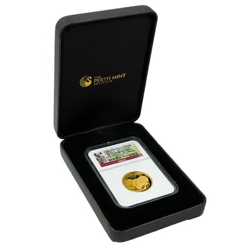 2014 NGC PF-70 One of First 200 Struck 1 oz Australian Koala High Relief Proof Coin with Box and COA