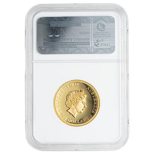 2014 NGC PF-70 One of First 200 Struck 1 oz Australian Koala High Relief Proof Coin with Box and COA