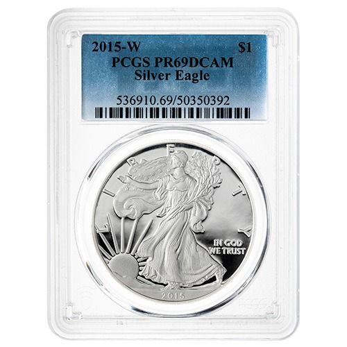 2015\u0020PCGS\u0020PR\u002D69\u00201\u0020oz\u0020American\u0020Silver\u0020Eagle\u0020Proof\u0020Coin