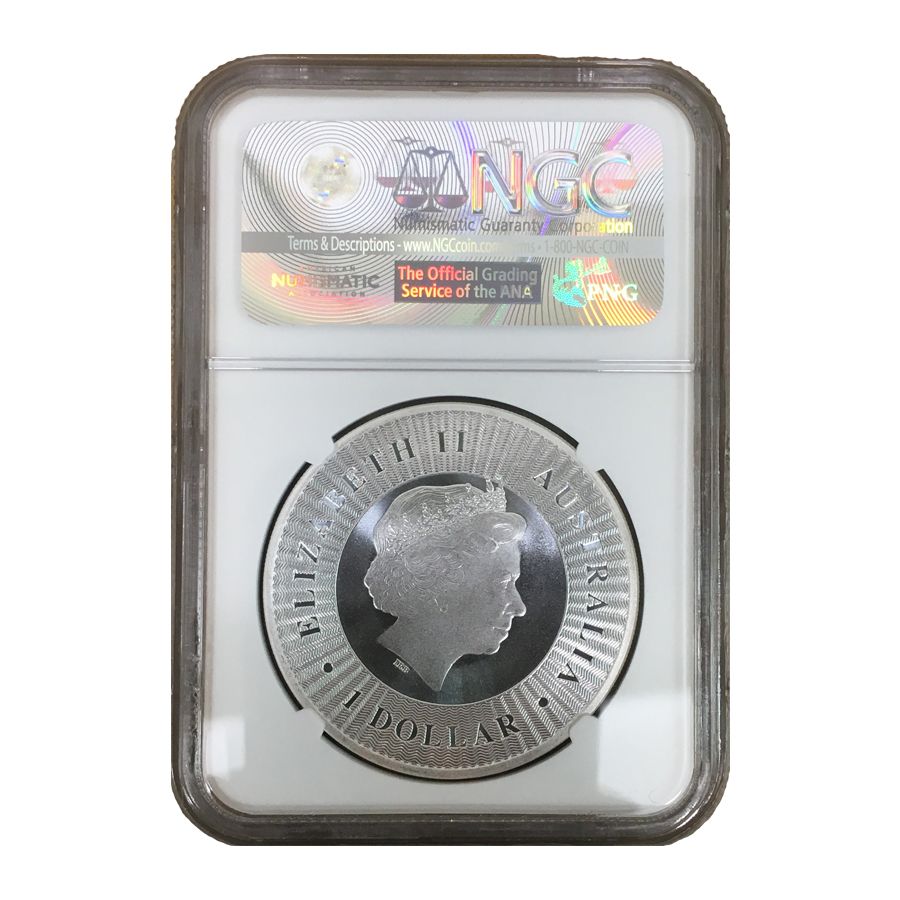2016 1 oz Australian Kangaroo Silver Coin NGC MS-69 First Releases