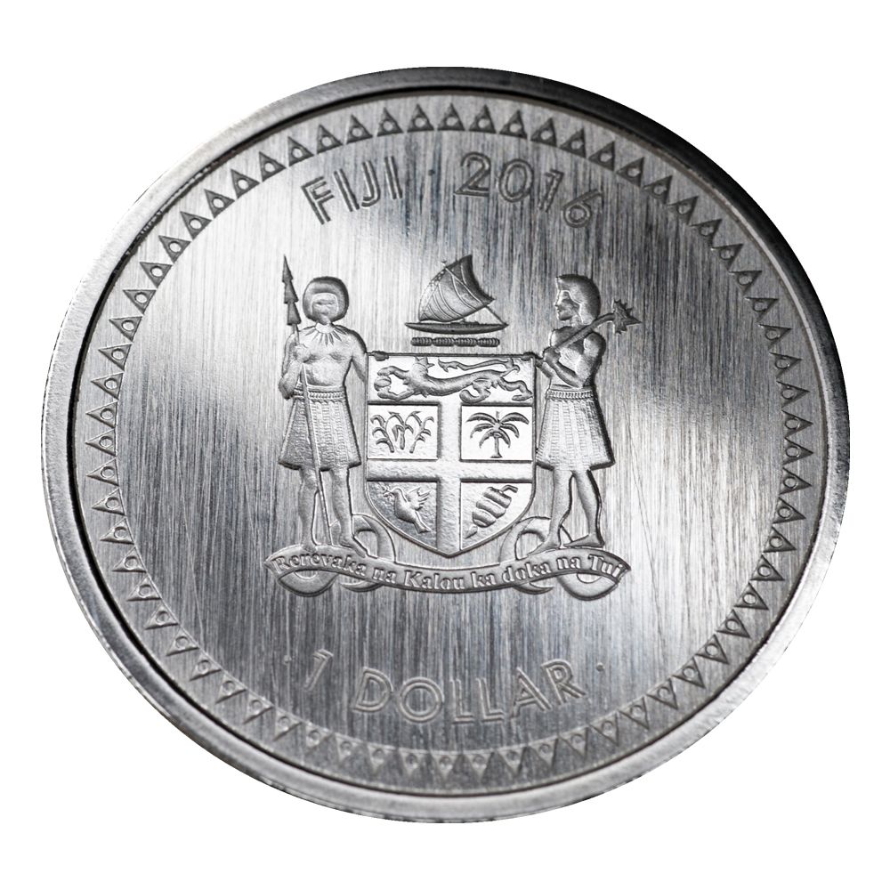 Fiji 蛇年1ドル銀貨（2013年）純銀 Fiji 蛇年1ドル銀貨（2013年）純銀