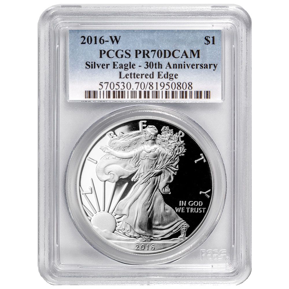 2016\u002DW\u0020PCGS\u0020PR\u002D70\u0020American\u0020Silver\u0020Eagle\u0020Proof