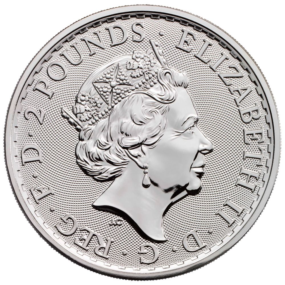 2017 1 oz Silver Britannia Coin BU - 20th Anniversary Privy