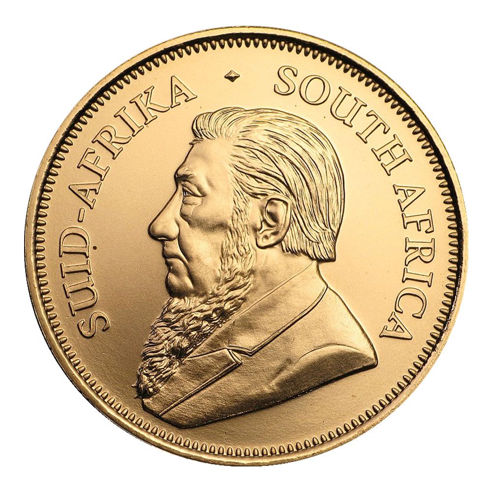 2017 South African Gold Krugerrand Coin 1 oz - 50th Anniversary Privy