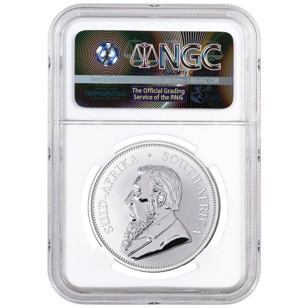 2017 South African Krugerrand Silver Coin 1 oz | NGC SP-70 First