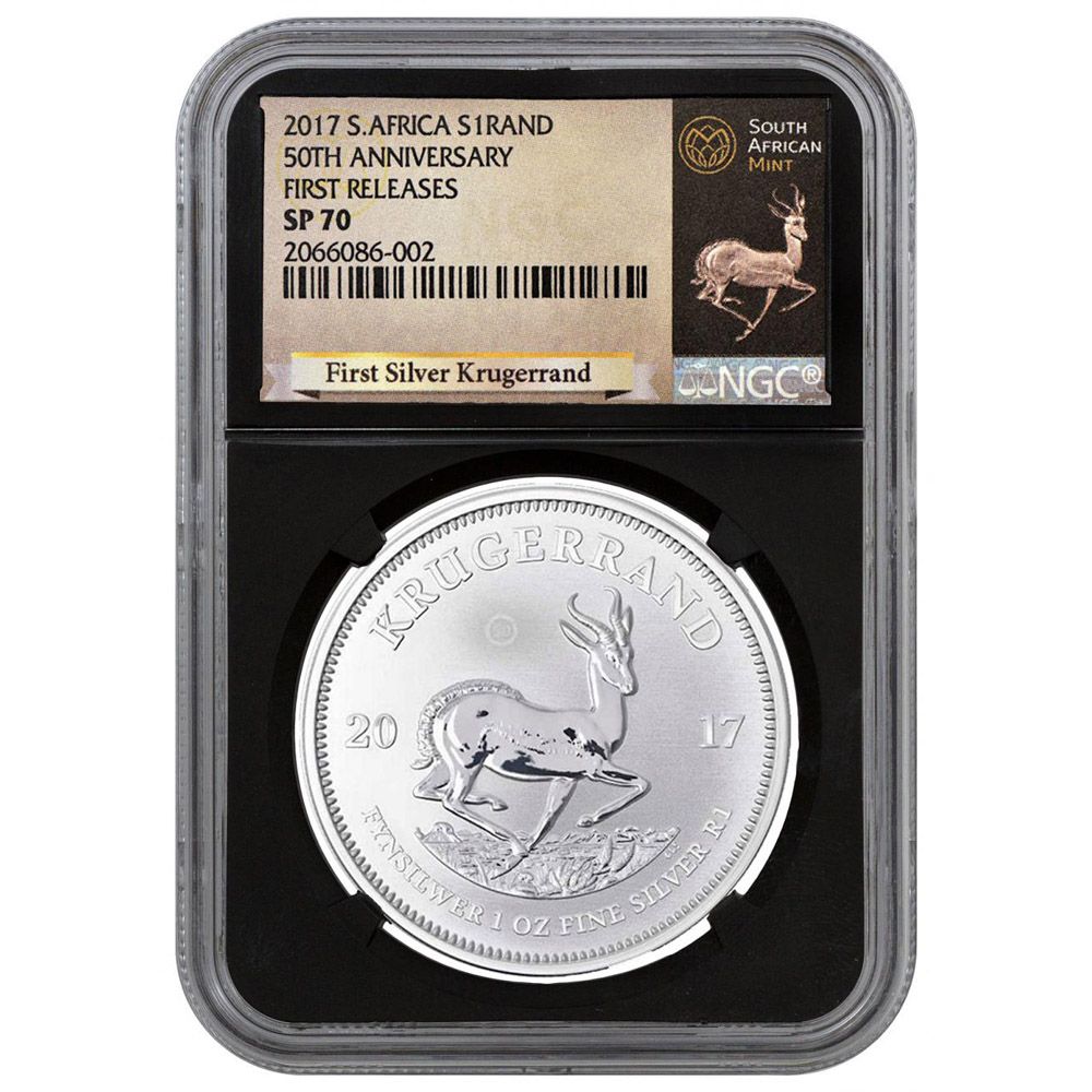 2017\u0020South\u0020African\u0020Krugerrand\u0020Silver\u0020Coin\u00201\u0020oz\u0020\u002D\u0020NGC\u0020SP\u002D70\u0020First\u0020Releases\u0020Black\u0020Core