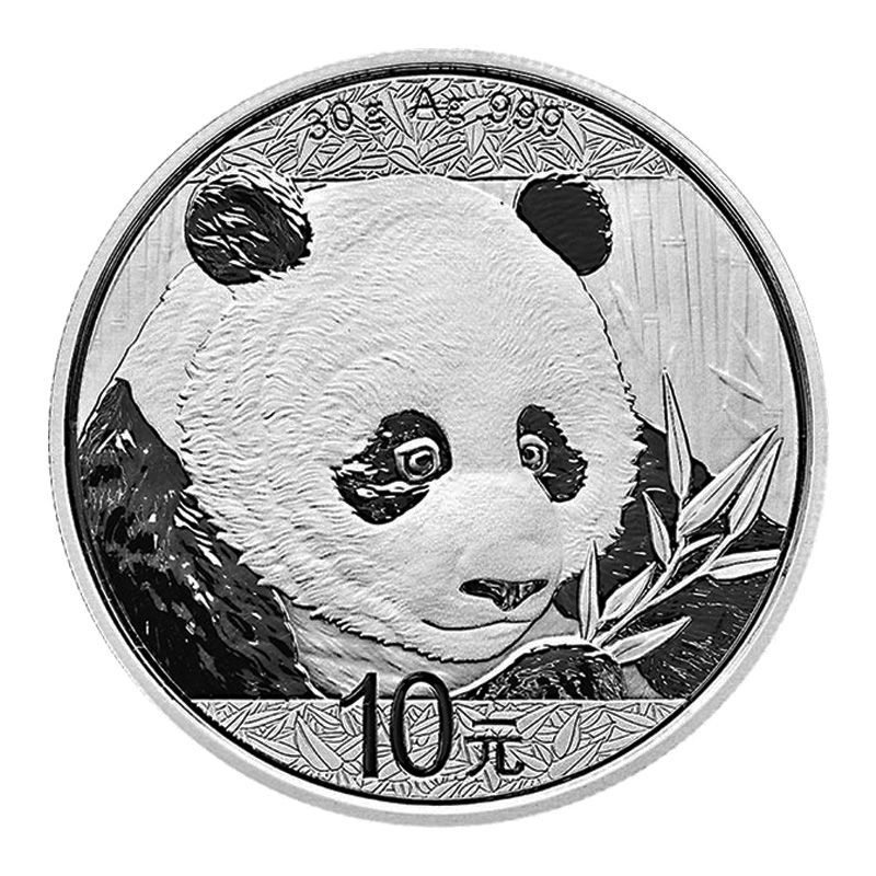 2018 30 Gram Chinese Silver Panda NGC MS-69 Early Releases Red Core