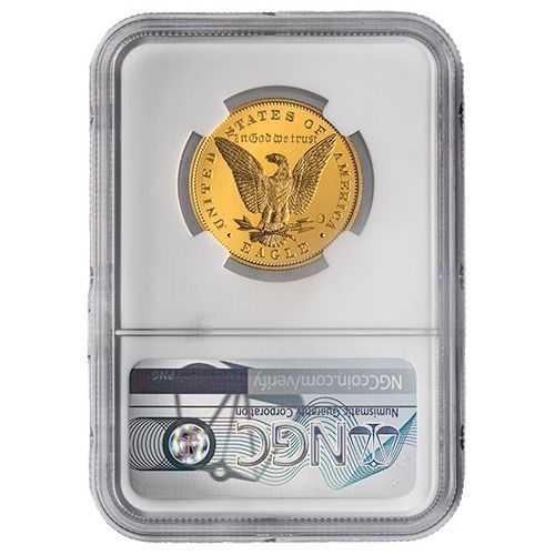 1878-2018 1/2 oz Gold NGC PF-70 UCAM Morgan's Eagle Design - Smithsonian Collection