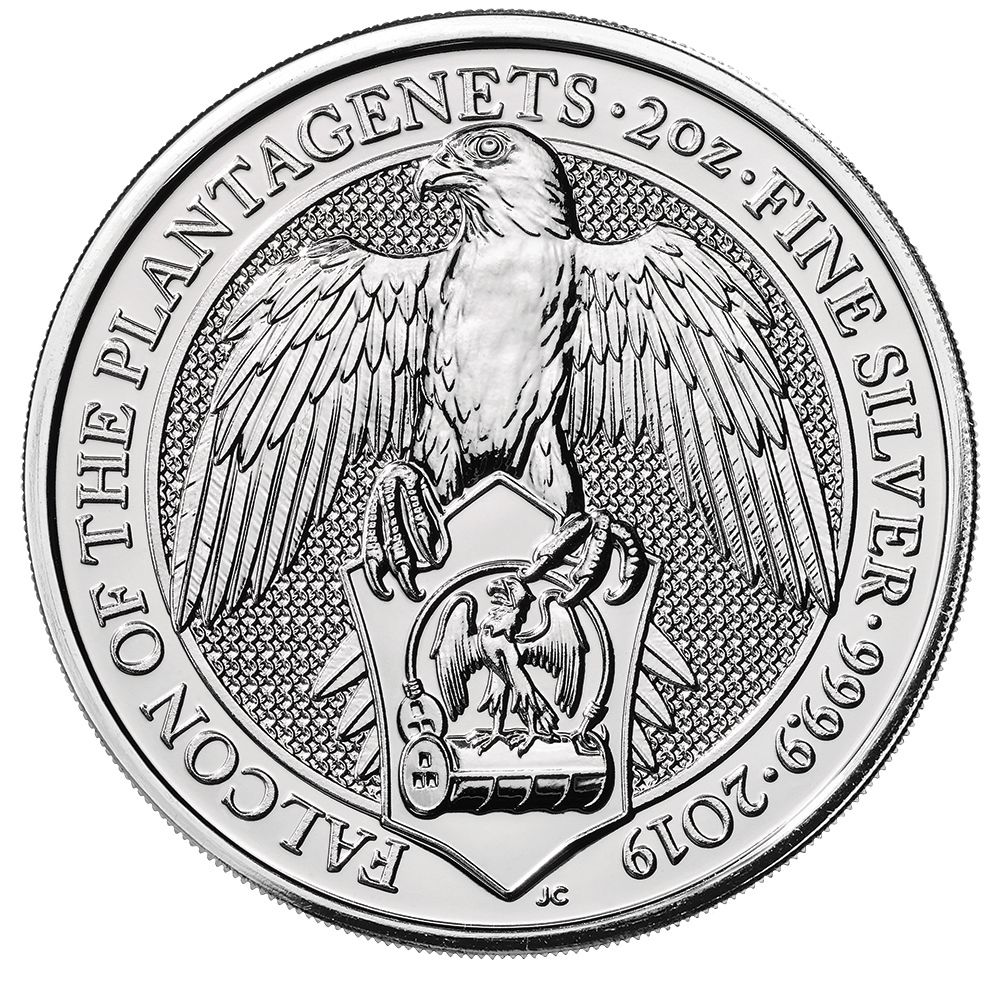 2019\u00202\u0020oz\u0020Queen\u0027s\u0020Beasts\u0020Falcon\u0020of\u0020the\u0020Plantagenets\u0020Silver\u0020Coin