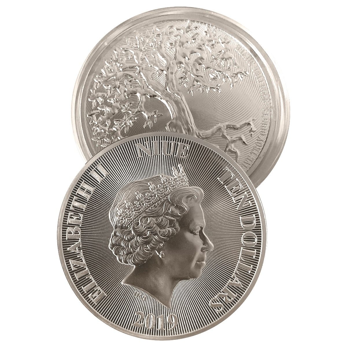 Buy 2019 5 oz Tree of Life Silver Coin - High Relief | SD