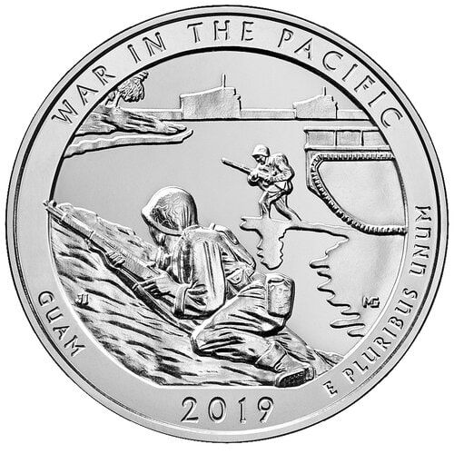 2019\u0020War\u0020in\u0020the\u0020Pacific\u0020ATB\u00205\u0020oz\u0020Burnished\u0020Silver\u0020Coin\u0020\u002D\u0020America\u0020The\u0020Beautiful