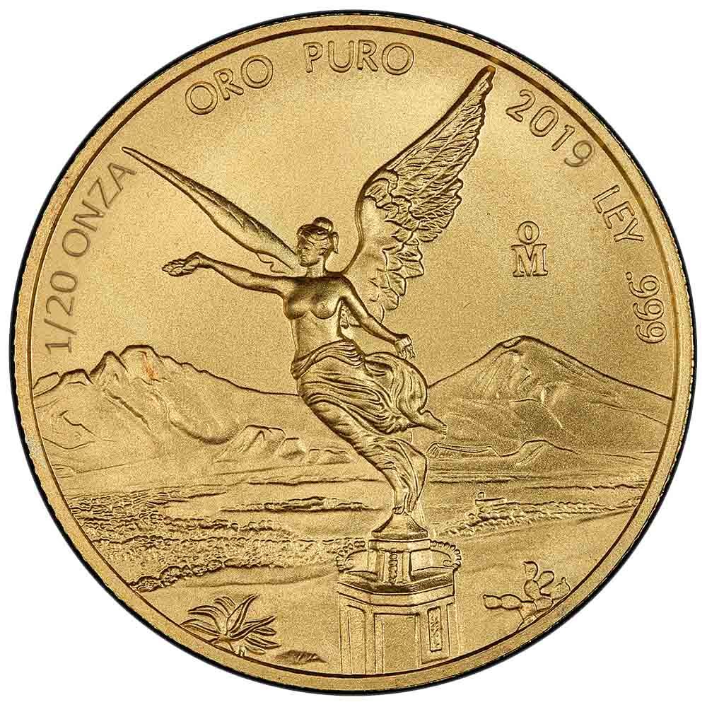 2019\u00201\u002F20\u0020oz\u0020Mexican\u0020Gold\u0020Libertad\u0020Coin\u0020\u0028BU\u0029