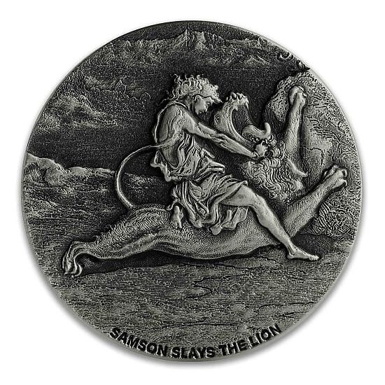 2019\u00202\u0020oz\u0020Samson\u0020Slays\u0020The\u0020Lion\u0020Silver\u0020Coin\u0020\u002D\u0020Biblical\u0020Series