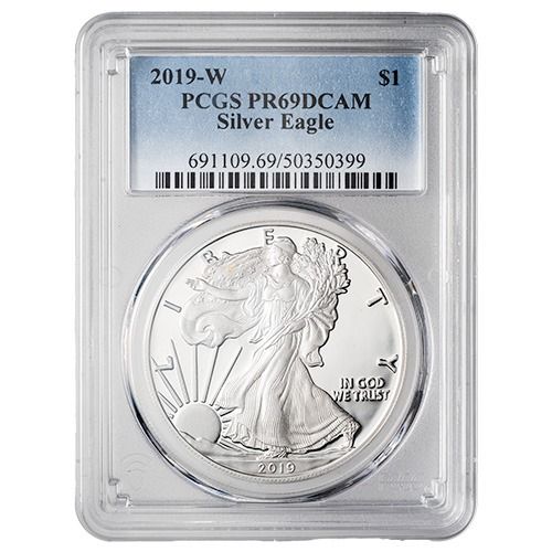 2019\u002DW\u0020PCGS\u0020PR\u002D69\u00201\u0020oz\u0020American\u0020Silver\u0020Eagle\u0020Proof\u0020Coin