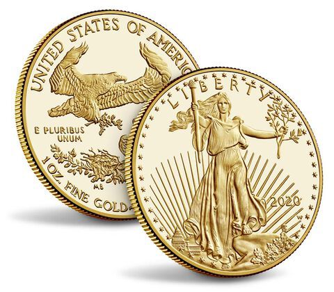 2020 1 oz American Gold Eagle Proof Coin