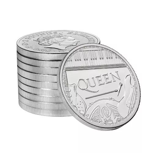 2020 1 oz British Music Legends Queen Silver Coin