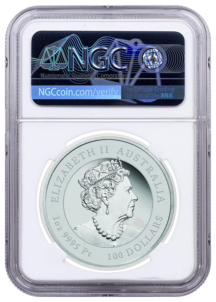 2020 1 oz NGC MS-70 Year of the Mouse Platinum Proof Coin