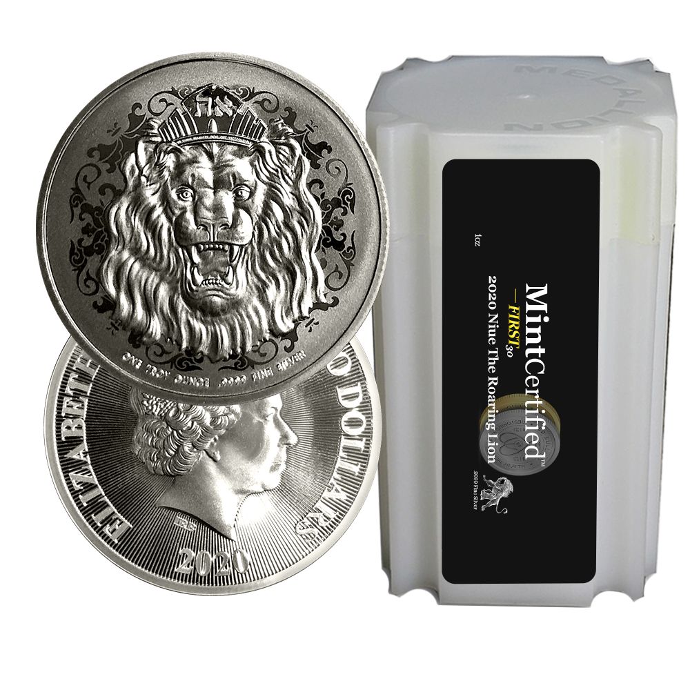 2020\u0020Roaring\u0020Lion\u0020Silver\u0020Coin\u0020Roll\u0020\u002D\u0020MintCertified\u2122\u0020FIRST30