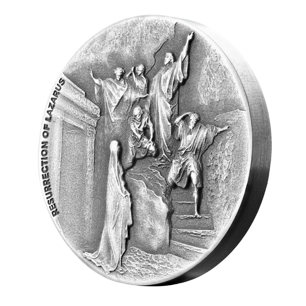 Resurrection　レザレクション　アイクス　NO.2 シルバーグレー Buy 2020 2 oz Resurrection of Lazarus Biblical Silver Coin Series