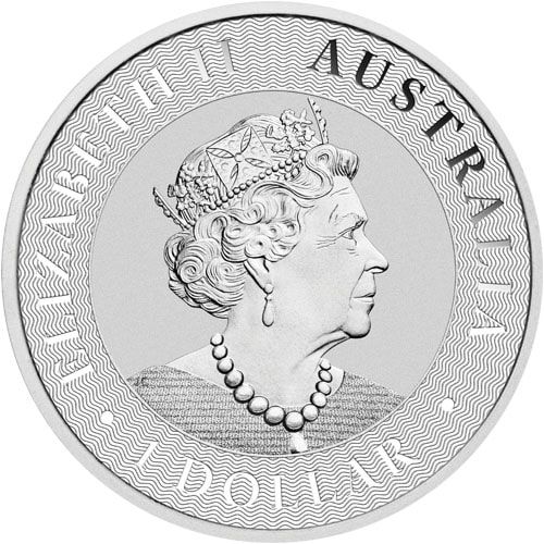 2021 1 oz Australian Silver Kangaroo Coin BU