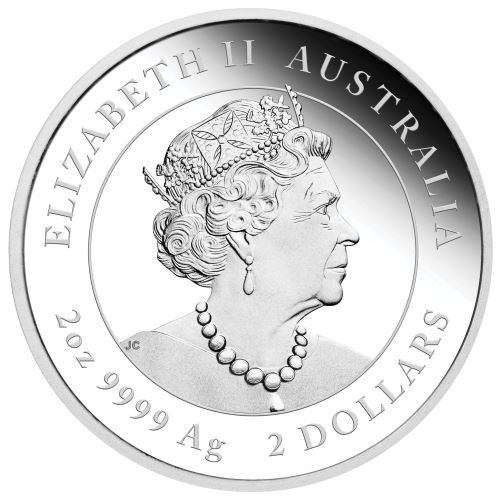 2021 2 oz Year of the Ox Silver Coin - Perth Mint Lunar Series III