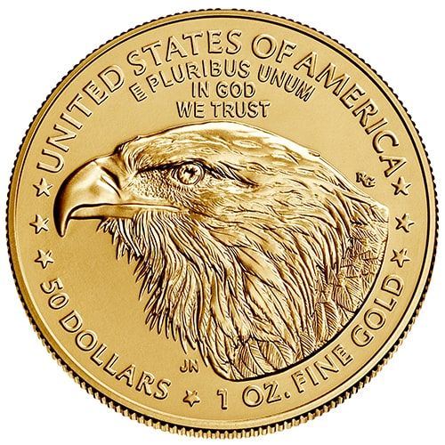 1 oz American Gold Eagle Coin BU - Random Year