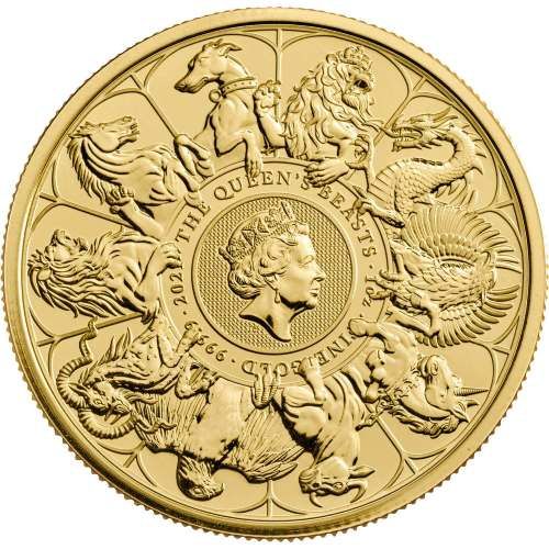 2021\u00201\u0020oz\u0020Queen\u0027s\u0020Beasts\u0020Completer\u0020Gold\u0020Coin