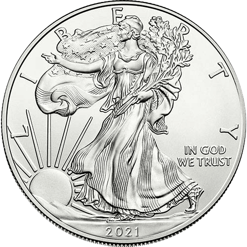 2021 PCGS MS-70 First Strike American Silver Eagle