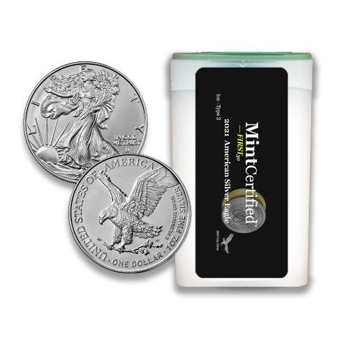 2021\u0020American\u0020Silver\u0020Eagle\u0020Roll\u0020\u002D\u0020MintCertified\u2122\u0020FIRST30\u0020\u0028Type\u00202\u0029