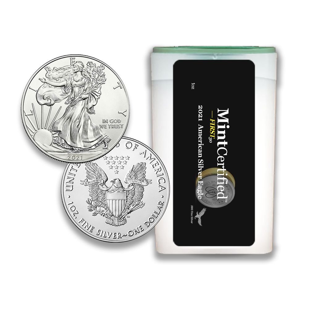 2021\u0020American\u0020Silver\u0020Eagle\u0020Roll\u0020\u002D\u0020MintCertified\u2122\u0020FIRST30