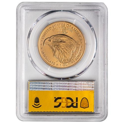 2021-W PCGS SP-70 First Day of Issue 1 oz American Gold