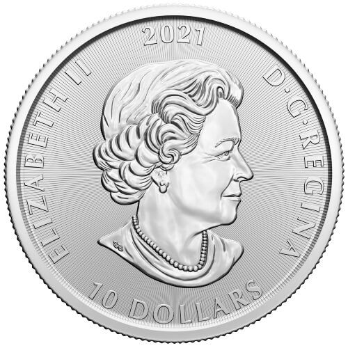 2021 2 oz Canadian Werewolf Silver Coin | Creatures of the North