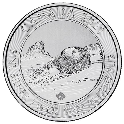 2021\u00201.5\u0020oz\u0020Otter\u0020Silver\u0020Coin